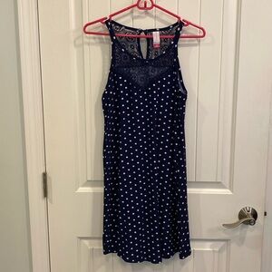 Cute polka dotted, light comfortable dress